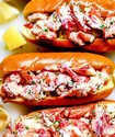 Lobster rolls paired with Dinsfuntional Brut Blanc